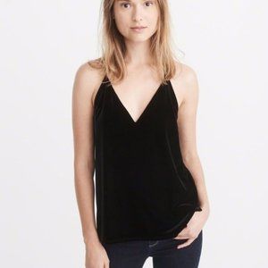 NWOT Abercrombie & Fitch Velvet Tank Top